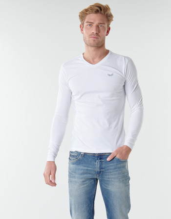 Vêtements Homme T-shirts manches longues Kaporal VIFT Noir-Blanc