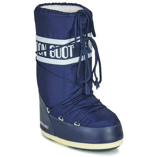 Chaussures Femme Bottes de neige Moon Boot Macdonald NYLON Blue