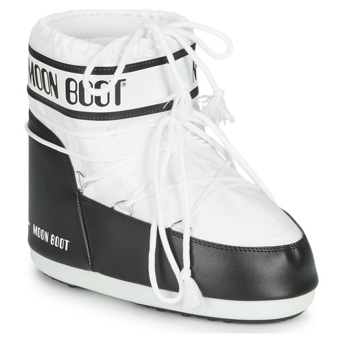 Chaussures Femme Bottes de neige Moon Boot CLASSIC LOW 2 White / Black