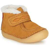 Chaussures Fille Trademark Boots Kickers SOETNIC Camel