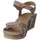 Chaussures Femme Sandales et Nu-pieds Calzados Penelope Penelope Collection 5754 Sandales compensées pour femmes Beige