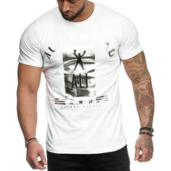 Vêtements Homme T-shirts manches courtes Cabin T-shirt fashion homme T-shirt 3288 blanc Blanc