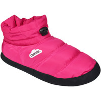 Chaussures Chaussons Nuvola. Boot Home Suela de Goma Rose