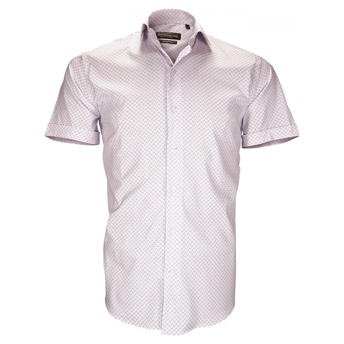 Vêtements Homme Chemises manches courtes Emporio Balzani chemise stretch albinoni parme Rose