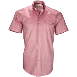 Vêtements Homme Chemises manches courtes Emporio Balzani chemisettes oxford filippi bordeaux Bordeaux