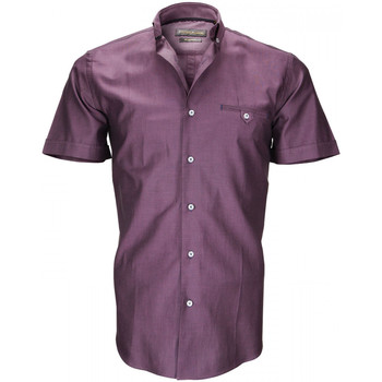 Vêtements Homme Chemises manches courtes Emporio Balzani chemisettes oxford filippi bordeaux Bordeaux