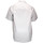 Vêtements Homme Chemises manches courtes Doublissimo chemisette a rayure lewis blanc Blanc