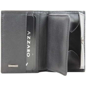 Azzaro Porte monnaie - Cuir imprimé  extra-plat - Noir Multicolore