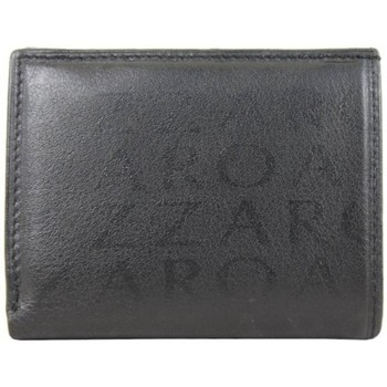 Azzaro Porte monnaie - Cuir imprimé  extra-plat - Noir Multicolore