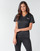 Vêtements Femme T-shirts manches courtes adidas Performance W D2M SOLID T noir