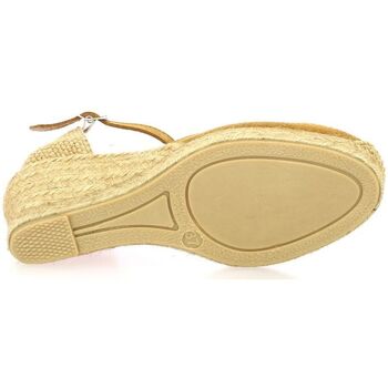 Pao Espadrille cuir velours  whisky Whisky
