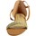 Chaussures Femme Sandales et Nu-pieds The Divine Factory Sandale Plate Marron