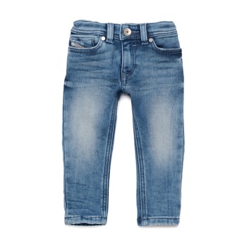 Vêtements Garçon Jeans skinny Diesel SLEENKER Bleu