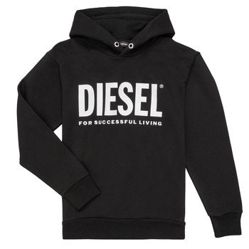 Vêtements Garçon Sweats Diesel SDIVISION LOGO Noir