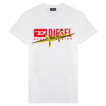 Vêtements Garçon T-shirts manches courtes Diesel TDIEGOBX2 Blanc