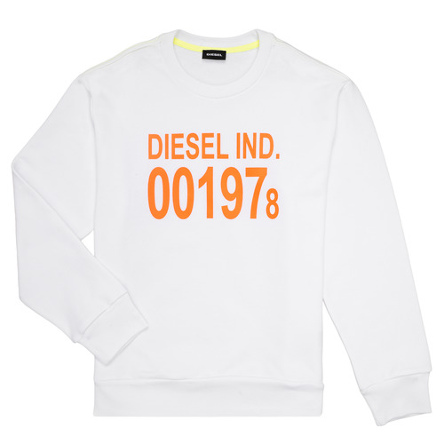 Vêtements Diesel SGIRKJ3 Blanc - Livraison Gratuite 