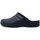 Chaussures Homme Claquettes Sanital Mule pour Homme, Cuir, Sanitaires - 754 Bleu