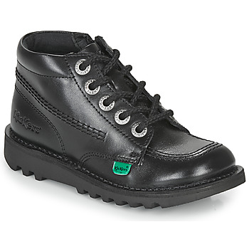 Chaussures Enfant Boots Kickers KICK HI ZIP Black