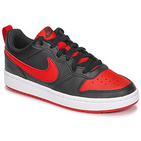 Chaussures Enfant Baskets basses Nike COURT BOROUGH LOW 2 GS Noir / Rouge
