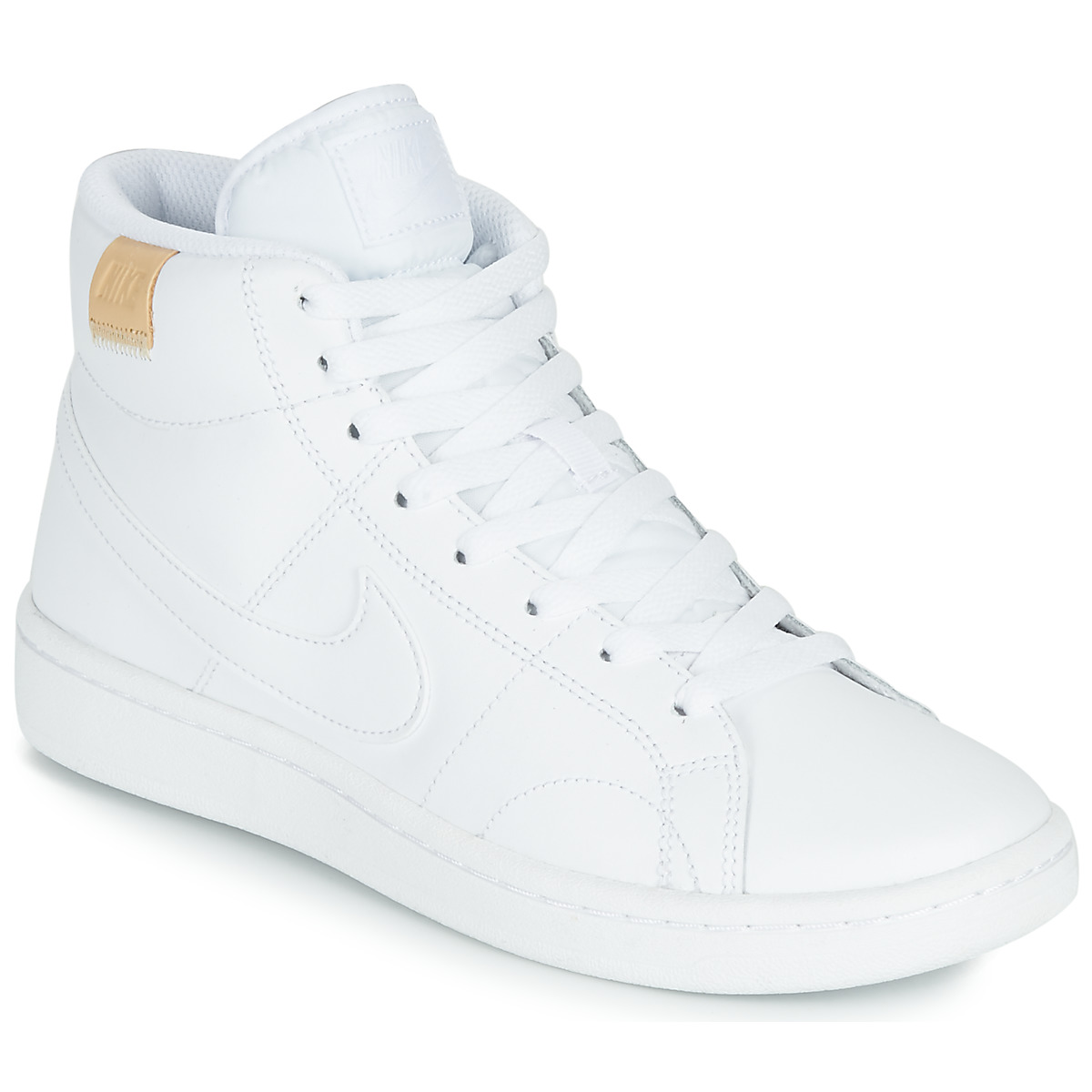 Chaussures Femme Baskets montantes sneaker Nike COURT ROYALE 2 MID Blanc