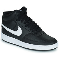 Chaussures Baskets montantes Nike Nike Court Vision Mid Noir / Blanc