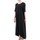 Vêtements Femme Robes longues Soho-T Robe t-shirt en agave noir  SHOSW20A28 BLK Noir