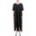 Vêtements Femme Robes longues Soho-T Robe t-shirt en agave noir  SHOSW20A28 BLK Noir