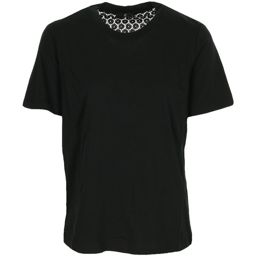 Vêtements Femme T-shirts manches courtes Paul Smith Top Dentelle noir