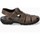 Chaussures Homme Sandales et Nu-pieds Mephisto Sandales en cuir BASILE Marron
