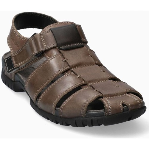 Mephisto Sandales en cuir BASILE Marron - Chaussures Sandale Homme 165,00 €