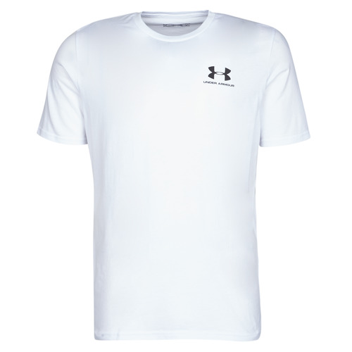 Vêtements Homme T-shirts manches courtes Under Armour sportiva SPORTSTYLE LEFT CHEST SS Blanc