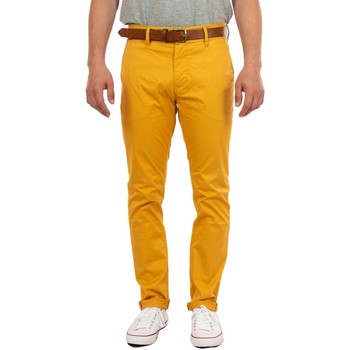 Vêtements Homme Chinos / Carrots Salsa andy slim 4015 jaune