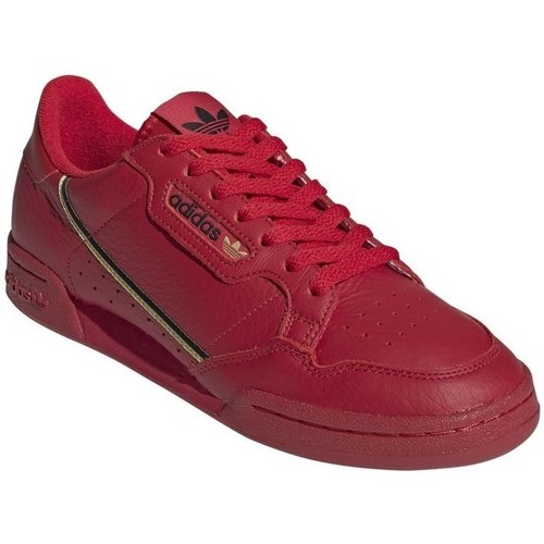 adidas Originals Continental 80 Rouge, Bordeaux - Chaussures Baskets basses  Homme 77,00 €