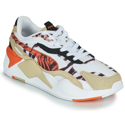 Puma RS-X3 WILD Blanc / Multicolore - Chaussures Baskets basses ...