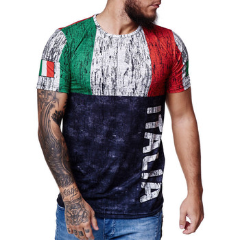 Vêtements Homme T-shirts & Polos Cabin T-shirt homme Italie T-shirt Italia gris Gris