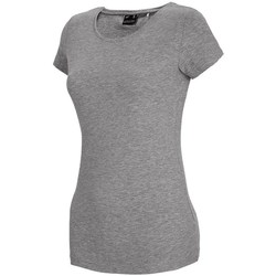 Vêtements Femme T-shirts manches courtes 4F TSD001 Gris