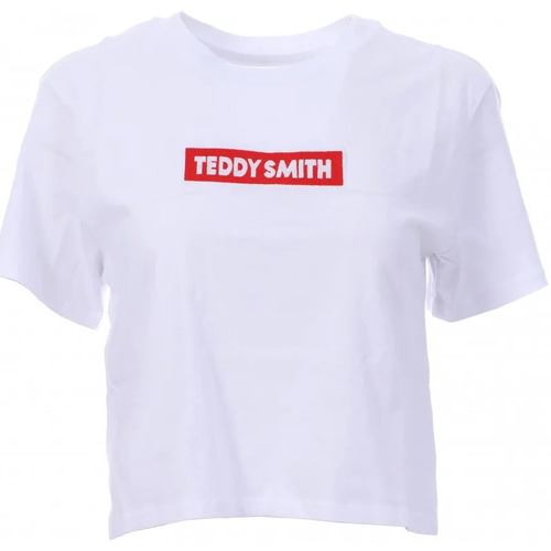Vêtements Femme T-shirts manches courtes Teddy Smith 31014357D Blanc