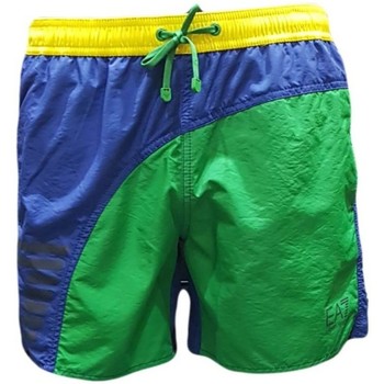Vêtements Homme Maillots / Shorts de bain Emporio Armani Kids logo bib setni Costume Vert