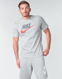 Vêtements Homme T-shirts manches courtes Nike M NSW TEE BRAND MARK Gris