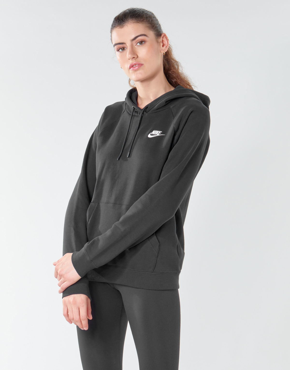 Vêtements Femme Sweats Nike W NSW ESSNTL HOODIE PO FLC Noir