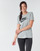 Vêtements Femme T-shirts manches courtes Nike W NSW TEE ESSNTL ICON FUTUR Gris