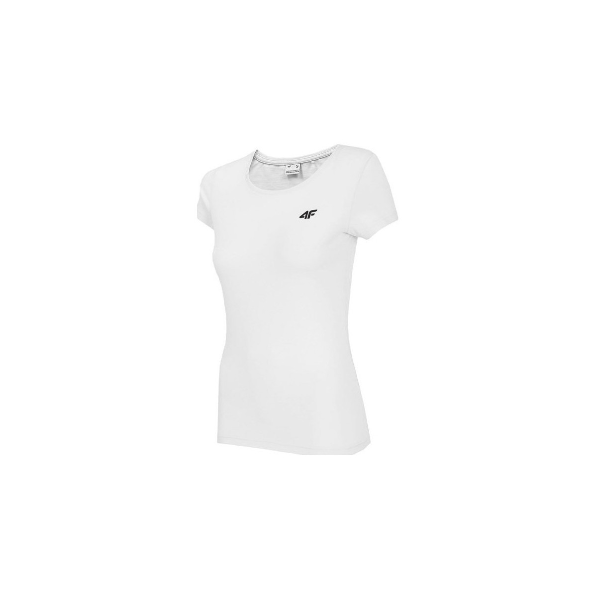 Vêtements Femme T-shirts manches courtes 4F NOSH4 TSD001 Biały Blanc