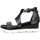 Chaussures Femme Sandales et Nu-pieds Mjus Femme Chaussures, Sandales, Cuir Douce-866026 Noir