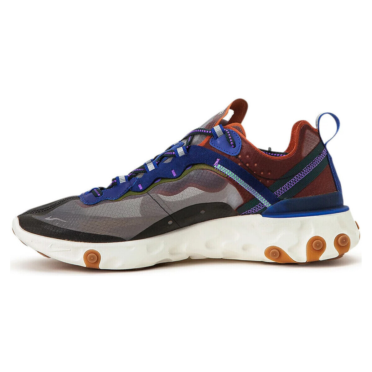 Chaussures Homme nike air thera leather REACT ELEMENT 87 Marron