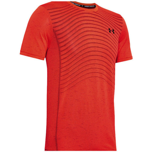Vêtements Homme Mens Under Armour Charged Assert 9 Running Under Armour SEAMLESS WAVE Rouge