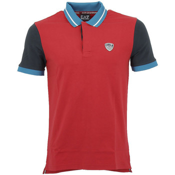 Vêtements Homme T-shirts & Polos Ea7 Emporio Armani Polo EA7 Emporio Rouge
