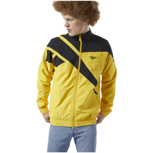 Reebok Sport CLASSICS VECTOR Jaune - Vêtements Vestes de survêtement Homme  48,60 €