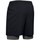 Vêtements Homme Shorts / Bermudas Under Schwarz Armour QUALIFIER 2-IN-1 Noir