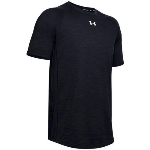Vêtements Homme T-shirts & Polos Under Armour CHARGED COTTON Noir