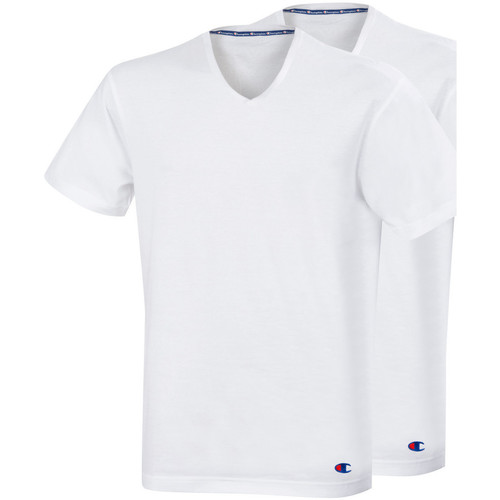 Vêtements Homme T-shirt Logo Blanc Champion PACK de 2   TS VN Blanc